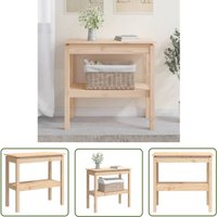 The Living Store Konsolentisch 80x40x75 cm Massivholz Kiefer - Holz Sideboard - Wohnzimmermöbel - Kiefernholzmöbel - Consoletisch - Flurtisch The Living Store Konsolentisch 80x40x75 cm Massivholz Kiefer - Holz Sideboard - Wohnzimmermöbel - Kiefernholzmöbel - Consoletisch - Flurtisch von MAISON CHIC