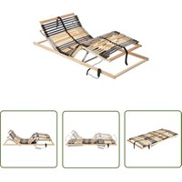 The Living Store Lattenrost Elektrisch mit 42 Latten 7 Zonen 100x200 cm - Elektrischer Lattenrost - Lattenrost Mit Motor - Verstellbarer Lattenrost The Living Store Lattenrost Elektrisch mit 42 Latten 7 Zonen 100x200 cm - Elektrischer Lattenrost - Lattenrost Mit Motor - Verstellbarer Lattenrost von MAISON CHIC