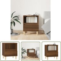 Maison Chic - The Living Store Nachttisch Braun Eichen-Optik 40x35x50 cm - Nachttisch - Beistelltisch - Wohnzimmermöbel - Esszimmermöbel Maison Chic - The Living Store Nachttisch Braun Eichen-Optik 40x35x50 cm - Nachttisch - Beistelltisch - Wohnzimmermöbel - Esszimmermöbel von MAISON CHIC