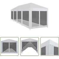 The Living Store Partyzelt mit 10 Mesh-Seitenwänden 12 x 3 m - Partyzelt - Gartenzelt - Festzelt - Sommergarten - Außenbereich The Living Store Partyzelt mit 10 Mesh-Seitenwänden 12 x 3 m - Partyzelt - Gartenzelt - Festzelt - Sommergarten - Außenbereich von MAISON CHIC