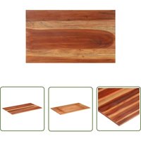 The Living Store Tischplatte Massivholz Palisander 15-16 mm 60×100 cm - Holztischplatte - Palisander Tischplatte - Esstisch Platte - Wohnzimmer von MAISON CHIC