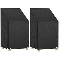 Maison Exclusive Abdeckungen für Gartenstühle 2 Stk. 8 Ösen Maison Exclusive Abdeckungen für Gartenstühle 2 Stk. 8 Ösen von MAISON EXCLUSIVE