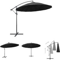 Ampelschirm,Sonnenschirm,Marktshirme für Balkon Terrasse Garten Anthrazit 3 m Aluminium-Mast VMEC909986 Maisonchic von MAISONCHIC