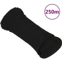 Maison Exclusive Arbeitsseil Schwarz 3 mm 250 m Polyester Maison Exclusive Arbeitsseil Schwarz 3 mm 250 m Polyester von MAISON EXCLUSIVE