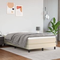 Maison Exclusive Boxspringbettgestell Creme 120x200 cm Kunstleder Maison Exclusive Boxspringbettgestell Creme 120x200 cm Kunstleder von MAISON EXCLUSIVE