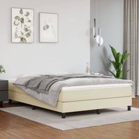 Maison Exclusive Boxspringbettgestell Creme 140x200 cm Kunstleder Maison Exclusive Boxspringbettgestell Creme 140x200 cm Kunstleder von MAISON EXCLUSIVE