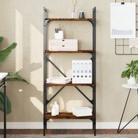 Maison Exclusive Bücherregal 4 Fächer Räuchereiche Maison Exclusive Bücherregal 4 Fächer Räuchereiche von MAISON EXCLUSIVE