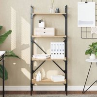 Maison Exclusive Bücherregal 4 Fächer Sonoma-Eiche Maison Exclusive Bücherregal 4 Fächer Sonoma-Eiche von MAISON EXCLUSIVE