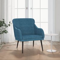 Maison Exclusive Sessel Blau 63x76x80 cm Samt Maison Exclusive Sessel Blau 63x76x80 cm Samt von MAISON EXCLUSIVE