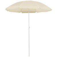 Maison Exclusive Sonnenschirm mit Stahlmast Sandfarbe 180 cm Maison Exclusive Sonnenschirm mit Stahlmast Sandfarbe 180 cm von MAISON EXCLUSIVE