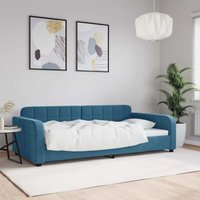 Maison Exclusive Tagesbett Blau 100x200 cm Samt Maison Exclusive Tagesbett Blau 100x200 cm Samt von MAISON EXCLUSIVE