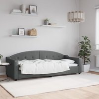 Maison Exclusive Tagesbett Dunkelgrau 80x200 cm Stoff Maison Exclusive Tagesbett Dunkelgrau 80x200 cm Stoff von MAISON EXCLUSIVE