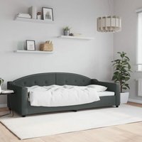 Maison Exclusive Tagesbett Dunkelgrau 90x200 cm Stoff Maison Exclusive Tagesbett Dunkelgrau 90x200 cm Stoff von MAISON EXCLUSIVE