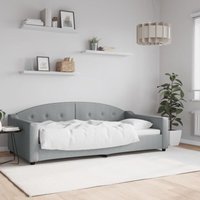 Maison Exclusive Tagesbett Hellgrau 100x200 cm Stoff Maison Exclusive Tagesbett Hellgrau 100x200 cm Stoff von MAISON EXCLUSIVE