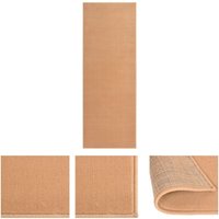 Teppichläufer bcf Beige 100x250 cm von LONGZIMING