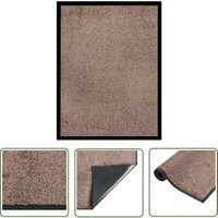 Maison Exclusive - The Living Store Fußmatte Braun 60x80 cm - Haustürmatte - Fußmatte Braun - Eingangsmatte - Rutschfest - pvc Maison Exclusive - The Living Store Fußmatte Braun 60x80 cm - Haustürmatte - Fußmatte Braun - Eingangsmatte - Rutschfest - pvc von MAISON EXCLUSIVE