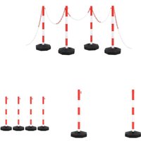 Maison Exclusive - The Living Store Kettenpfosten-Set mit 10 m Kunststoffkette - Verkehrsschilder Maison Exclusive - The Living Store Kettenpfosten-Set mit 10 m Kunststoffkette - Verkehrsschilder von MAISON EXCLUSIVE