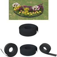 Maison Exclusive - The Living Store Rasenkante Schwarz 10 m 15 cm Polyethylen - Beeteinfassungen - Schwarz Maison Exclusive - The Living Store Rasenkante Schwarz 10 m 15 cm Polyethylen - Beeteinfassungen - Schwarz von MAISON EXCLUSIVE