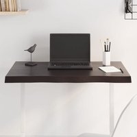 Maison Exclusive Tischplatte 80x40x(2-4) cm Massivholz Behandelt von MAISON EXCLUSIVE