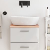 Maison Exclusive Waschtischplatte Hellbraun 40x30x2 cm Massivholz Maison Exclusive Waschtischplatte Hellbraun 40x30x2 cm Massivholz von MAISON EXCLUSIVE