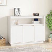 Prolenta Premium Sideboard Weiß 104,5x34x80 cm Massivholz Kiefer Prolenta Premium Sideboard Weiß 104,5x34x80 cm Massivholz Kiefer von MAISON EXCLUSIVE