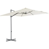 Ampelschirm,Sonnenschirm,Gartenschirm,Marktshirme mit Stahlmast 250×250 cm Sandfarben VMEC834736 Maisonchic von MAISONCHIC