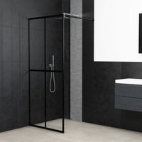 Duschwand für Walk-in Dusche,Duschtrennwand,Duschabtrennung Klares Sicherheitsglas 90x195 cm CIW57345 Maisonchic von MAISONCHIC
