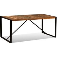 Esstisch Tisch für Wohnzimmer, Küche, Esszimmer Altholz Massiv 180 cm DE53850 - Mehrfarbig von MAISONCHIC