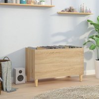 Kommode,Plattenschrank,Sideboard Sonoma-Eiche 74,5x38x48 cm Holzwerkstoff VESS380929 Maisonchic von MAISONCHIC