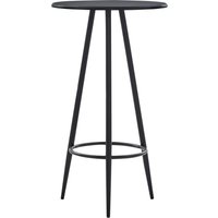 Bartisch,Essgruppe,Stehtisch Schwarz 60×107,5 cm mdf NCIEN38832 Maisonchic von MAISONCHIC