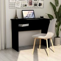 Computertisch,Schreibtisch,Bürotisch Schwarz 90x50x74 cm Holzwerkstoff VMEC921668 Maisonchic von MAISONCHIC
