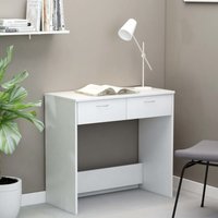 Computertisch,Schreibtisch,Bürotisch Weiß 80×40×75 cm Holzwerkstoff VMEC162783 Maisonchic von MAISONCHIC