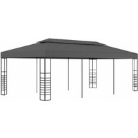 Maisonchic - Gartenpavillon, Pavillon Pop-Up, Partyzelt, Faltpavillon Bierzelt 3x6 m Anthrazit KLI56972 von MAISONCHIC