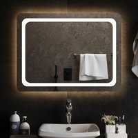 LED-Badspiegel,Wandspiegel,Badzimmer Spiegel 80x60 cm AGHDE801418 Maisonchic von MAISONCHIC