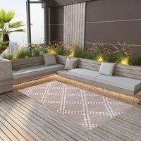 Maisonchic - Outdoor-Teppich,Außenteppich Für Terrasse Und Balkon,Küchenteppich Braun 190x290 cm pp VESS792426 von MAISONCHIC