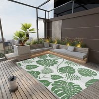 Outdoor-Teppich,Außenteppich Für Terrasse Und Balkon,Küchenteppich Grün 190x290 cm pp VESS813989 Maisonchic von MAISONCHIC