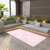 Maisonchic - Outdoor-Teppich,Außenteppich Für Terrasse Und Balkon,Küchenteppich Rosa 160x230 cm pp VESS439368 von MAISONCHIC