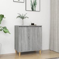 Sideboard, Kommode, Küchenschrank, Beistellschrank, Anrichte für Wohnzimmer Grau Sonoma 60x35x70 cm Holzwerkstoff LLLA986492 Maisonchic von MAISONCHIC