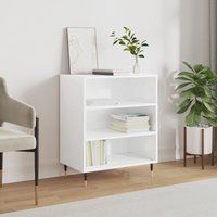 Maisonchic - Sideboard, Kommode, Küchenschrank, Beistellschrank, Anrichte für Wohnzimmer Hochglanz-Weiß 57x35x70 cm Holzwerkstoff LLLA109626 von MAISONCHIC