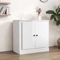 Sideboard, Kommode, Küchenschrank, Beistellschrank, Anrichte für Wohnzimmer Hochglanz-Weiß 70x35,5x67,5 cm Holzwerkstoff LLLA154966 Maisonchic von MAISONCHIC