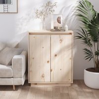 Maisonchic - Sideboard Anrichte,Beistellschrank fuer Flur,Kueche,Kommode 60x34x75 cm Massivholz Kiefer 79163 von MAISONCHIC