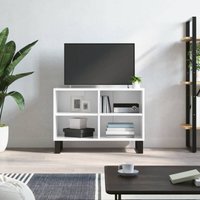 TV-Möbel,TV-Schrank TV-Lowboard für Wohnzimmer TV-Hängeschrank Hochglanz-Weiß 69,5x30x50 cm Holzwerkstoff Maisonchic 72369 von MAISONCHIC