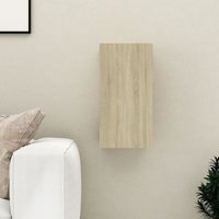 Maisonchic - TV-Möbel,TV-Schrank TV-Lowboard für Wohnzimmer TV-Hängeschrank Sonoma-Eiche 30,5x30x60 cm Holzwerkstoff 10890 von MAISONCHIC
