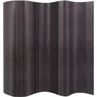 Maisonchic - Paravent Raumteiler Sichtschutz für Balkon, Garten Bambus Grau 250x165 cm DE80765 von MAISONCHIC