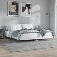 Bettgestell, Doppelbett, Schlafzimmerbett Weiß 140x200 cm Holzwerkstoff LLLA239065 Maisonchic von MAISONCHIC