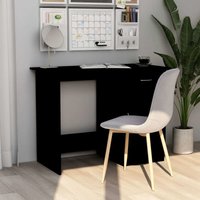 Maisonchic - Schreibtisch Bürotisch Modern Design Schwarz 100x50x76 cm Holzwerkstoff DE31410 von MAISONCHIC