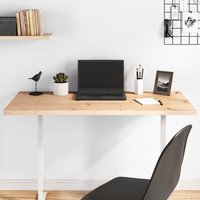 Tischplatte，Schreibtischplatte，Küchen Arbeitsplatte 100x50x2,5 cm Massivholz Kiefer CCA364851 MaisonChic von MAISONCHIC