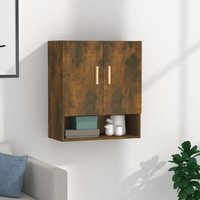 Maisonchic - Wandschrank,Wandhängeschrank,Badschrank,Küchenschrank Räuchereiche 60x31x70 cm Holzwerkstoff VMIEB59494 von MAISONCHIC