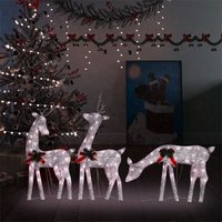 Maisonchic - Weihnachtsdeko led Rentiere,Weihnachtshirsch Beleuchtet,Weihnachtsbeleuchtung für Außen und Innen 270x7x90 cm Golden Warmweiß CIW44588 von MAISONCHIC