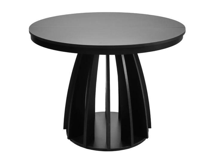 Ausziehbarer Esstisch Schwarz 100–140x100 cm Ausziehbarer Esstisch Schwarz 100–140x100 cm von MAISONS DU MONDE